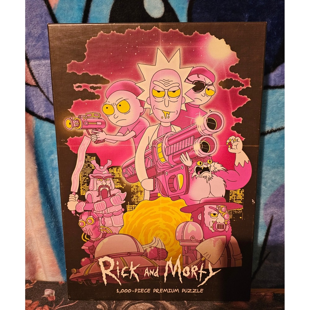 Rick and Morty Big Trouble in Little Sanchez 1000 Piece Premium Puzzle USAopoly
